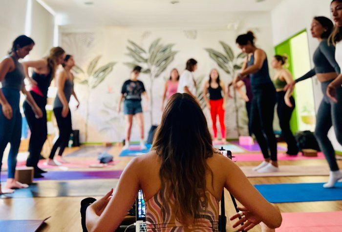 Clase en el estudio